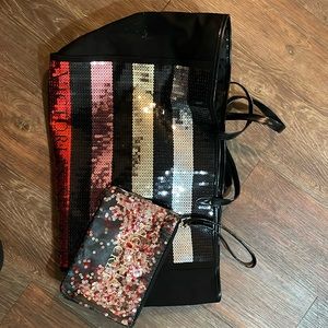 Victoria’s Secret bag + clutch